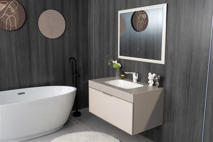 China Modern Bathroom Wooden Cabinet